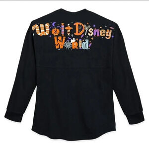 Disney Halloween Spirit Jersey Long Sleeve Top Size XS NWT New